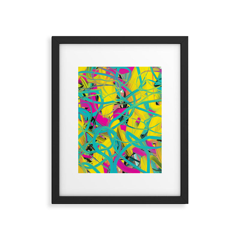 Abstract expressionist Art. Abstract Painting 24. Framed Art Print Gallery Image 6