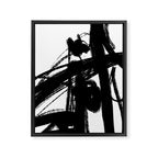In the City 1. Framed Canvas Print Gallery Image 6