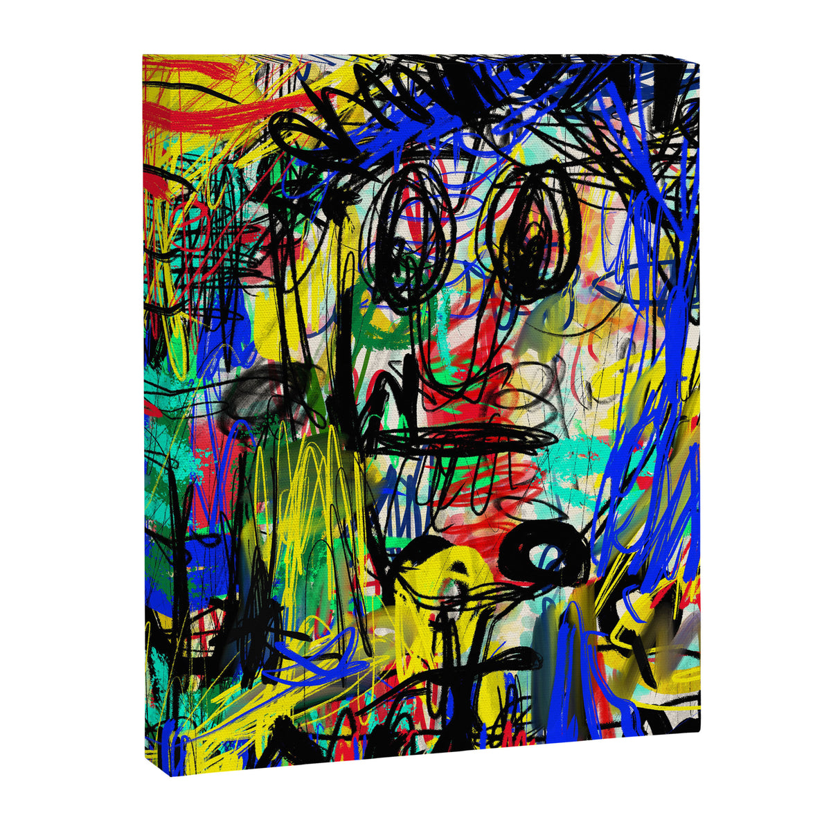 Urban Graffiti. Character 1. Canvas Print Gallery Image 8