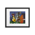Jazz Cats Framed Art Print Gallery Image 5