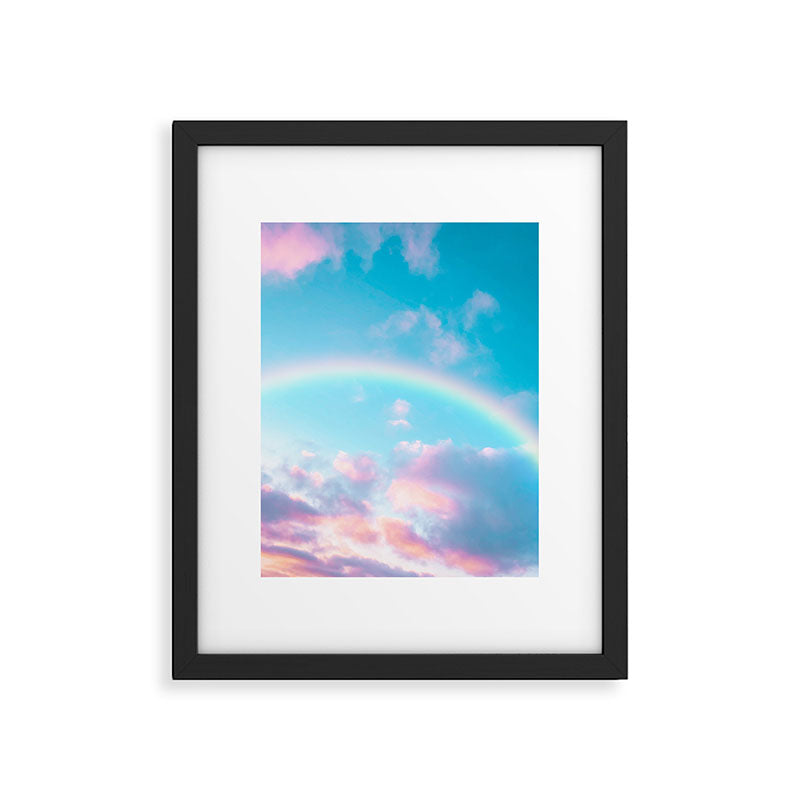 Candy Clouds - California Storm Framed Art Print