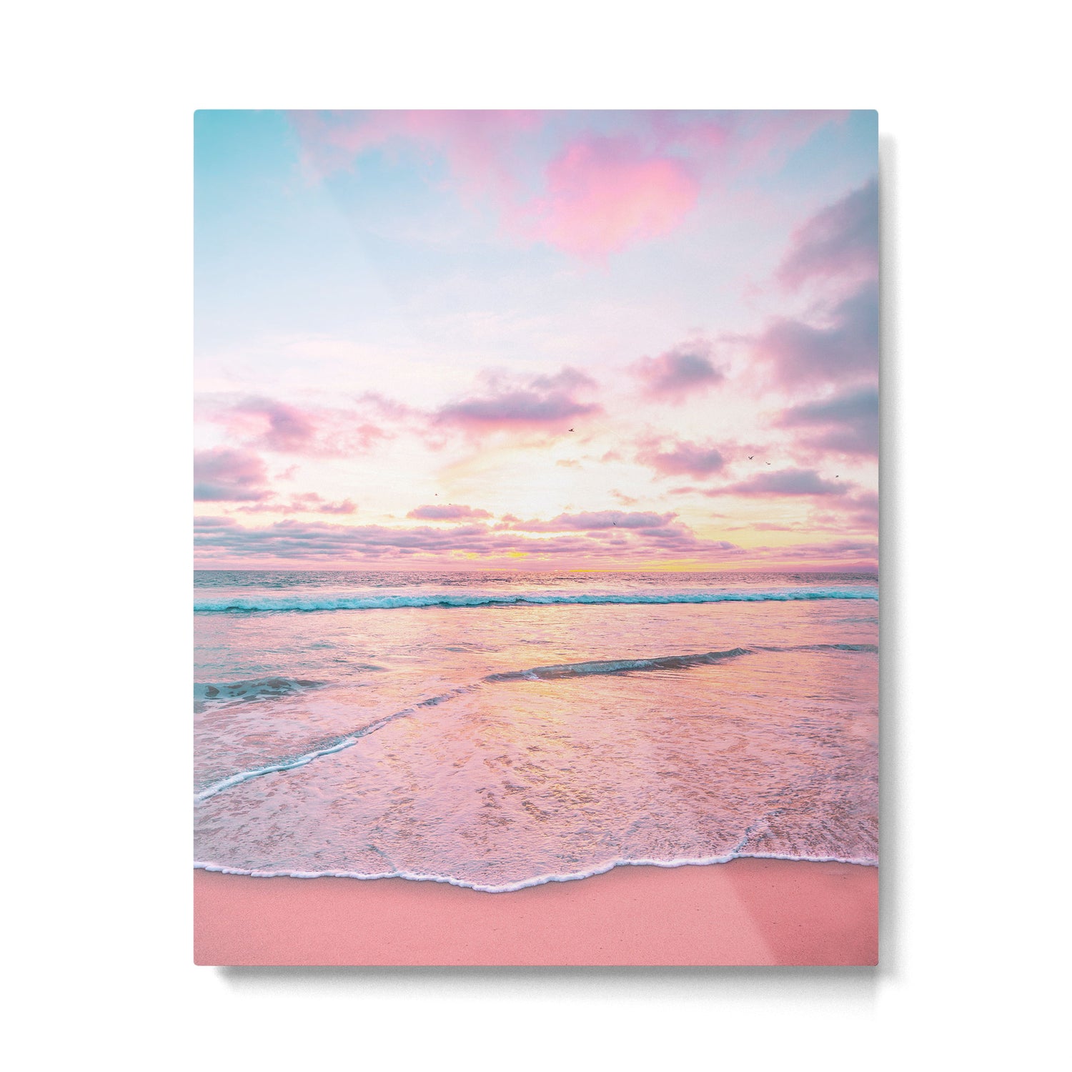 Pastel Sunset - California Beach Life Metal Print Gallery Image 4