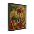 Beijing Observatory Chinoiserie Framed Canvas Print Gallery Image 2