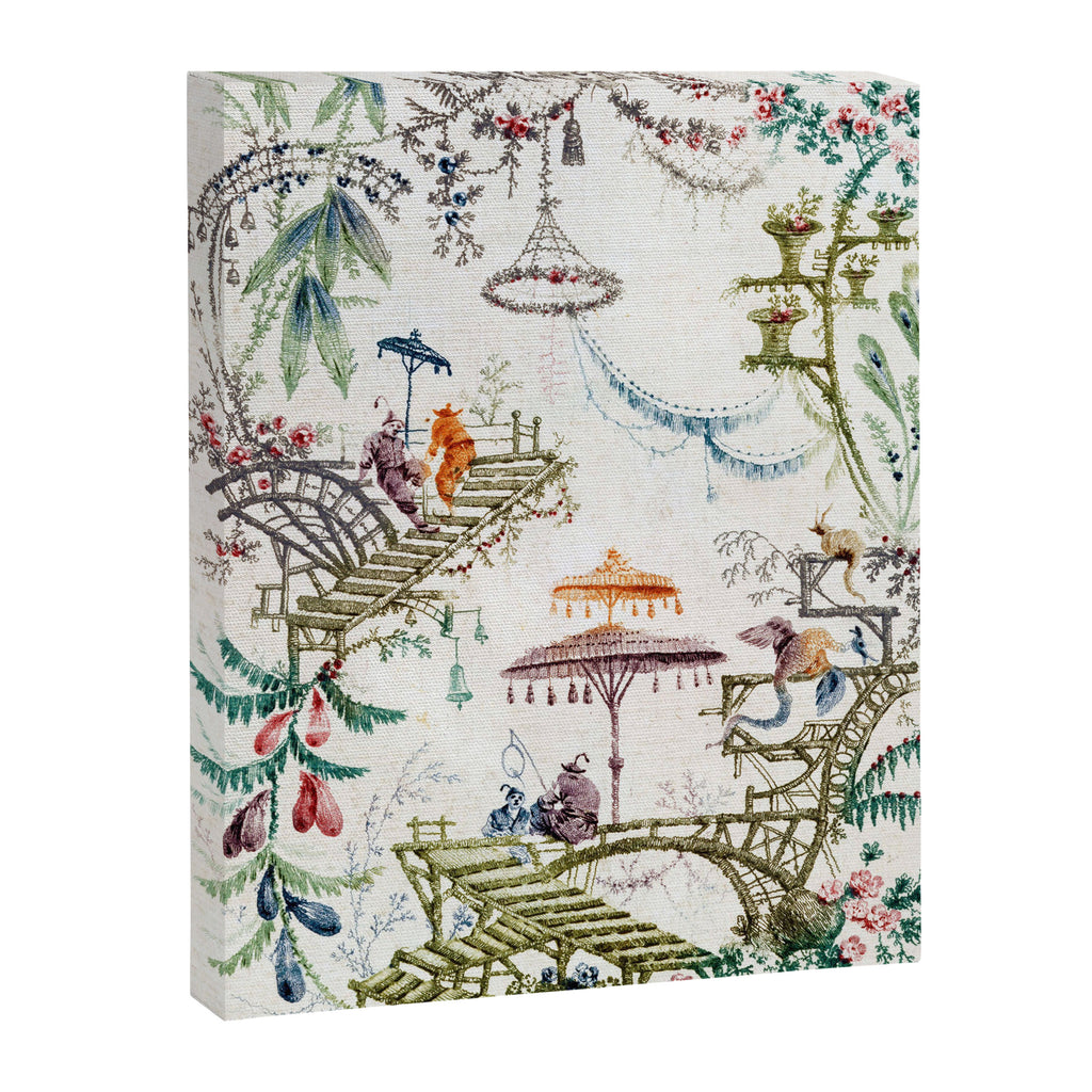 Enchanted Forest Chinoiserie Canvas Print Gallery Image 6