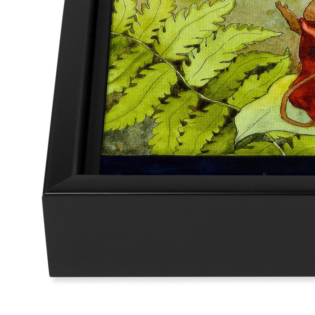 Toad Council Framed Canvas Print Gallery Image 3
