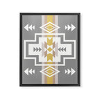 Aztec Stripes Framed Canvas Print Gallery Image 6