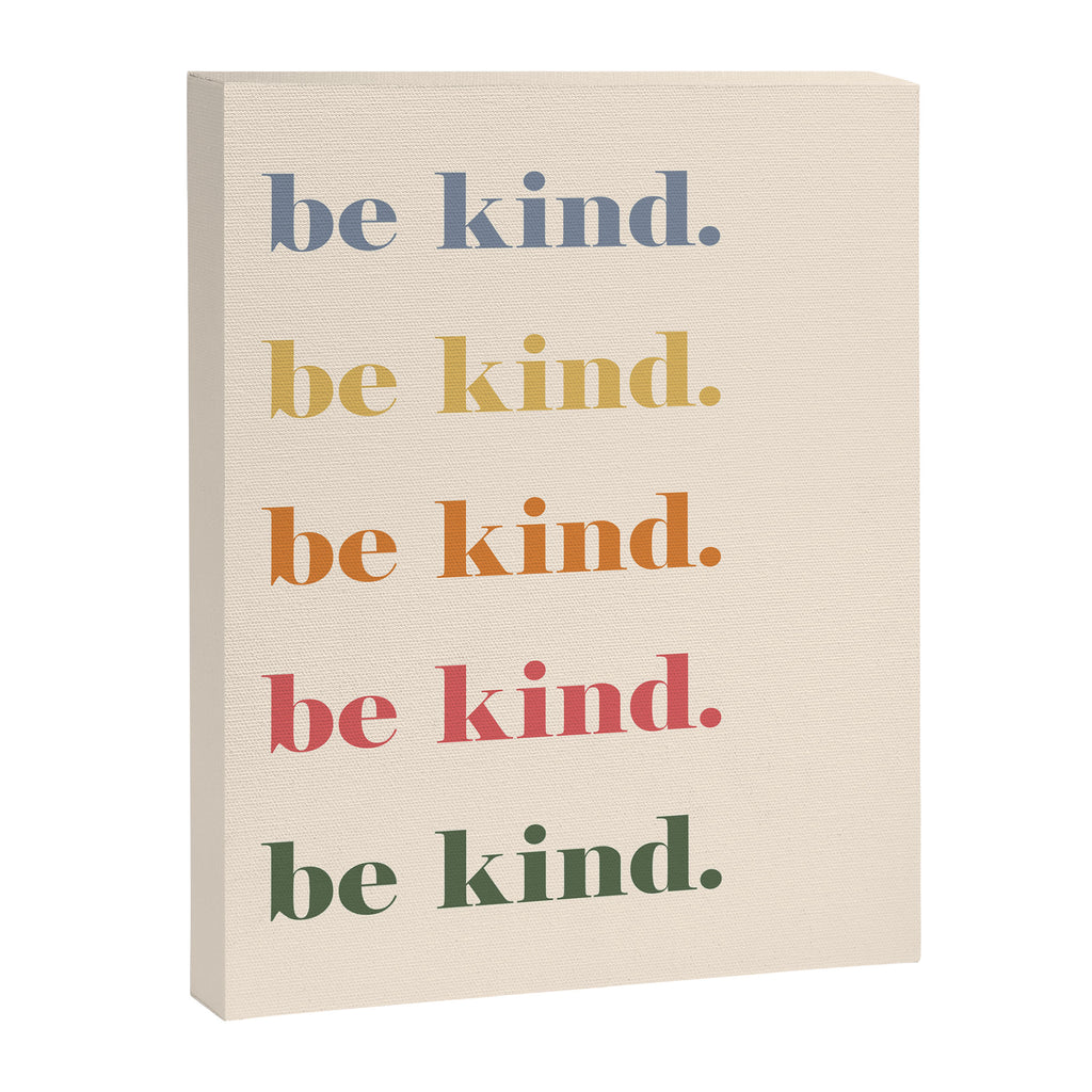Be Kind Canvas Print Gallery Image 8