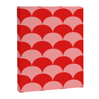 Deco Pattern pink and red Canvas Print Gallery Image 8
