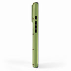 Stripes and Dots geometric pattern sage green iPhone Case Gallery Image 2