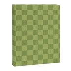 Textured Plaid pattern green and sage Canvas Print Gallery Image 8