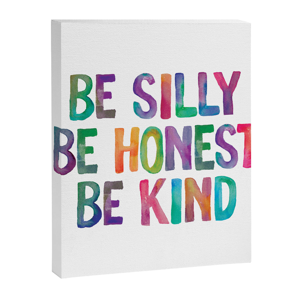 Be Silly Be Honest Be Kind Canvas Print Gallery Image 8