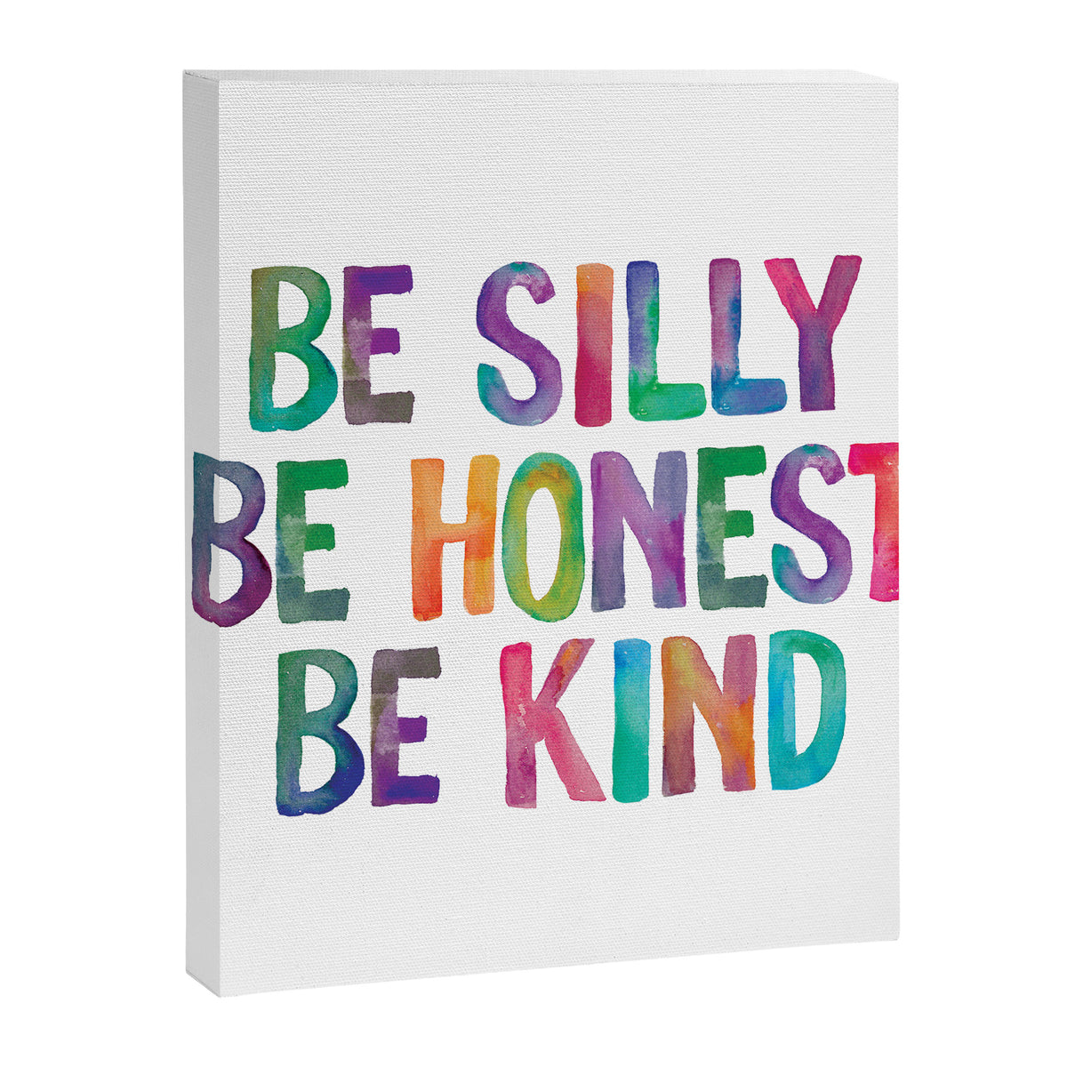 Be Silly Be Honest Be Kind Canvas Print Gallery Image 8