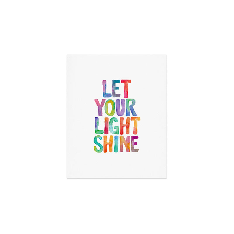 Let Your Light Shine Art Print Gallery Image 1
