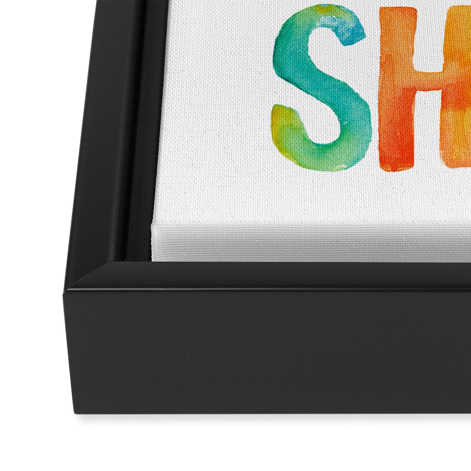 Let Your Light Shine Framed Canvas Print Gallery Image 3