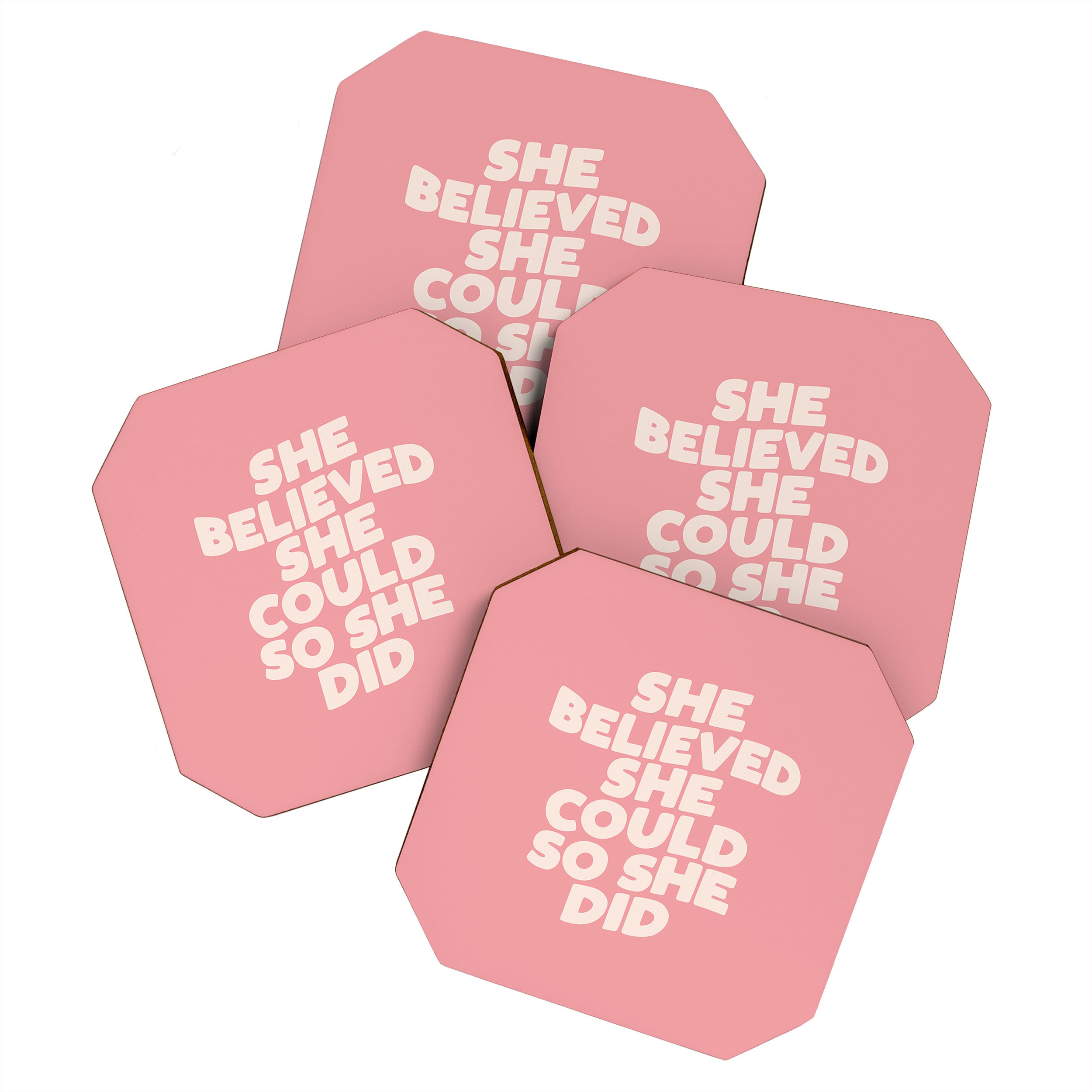 She Believed She Could So She Did Coaster Gallery Image 1
