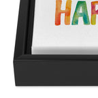 This is Where The Fun Stuff Happens Framed Canvas Print Gallery Image 3