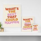 What's The Best That Could Happen Canvas Print Gallery Image 3