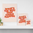 Whats The Best That Could Happen Canvas Print Gallery Image 3