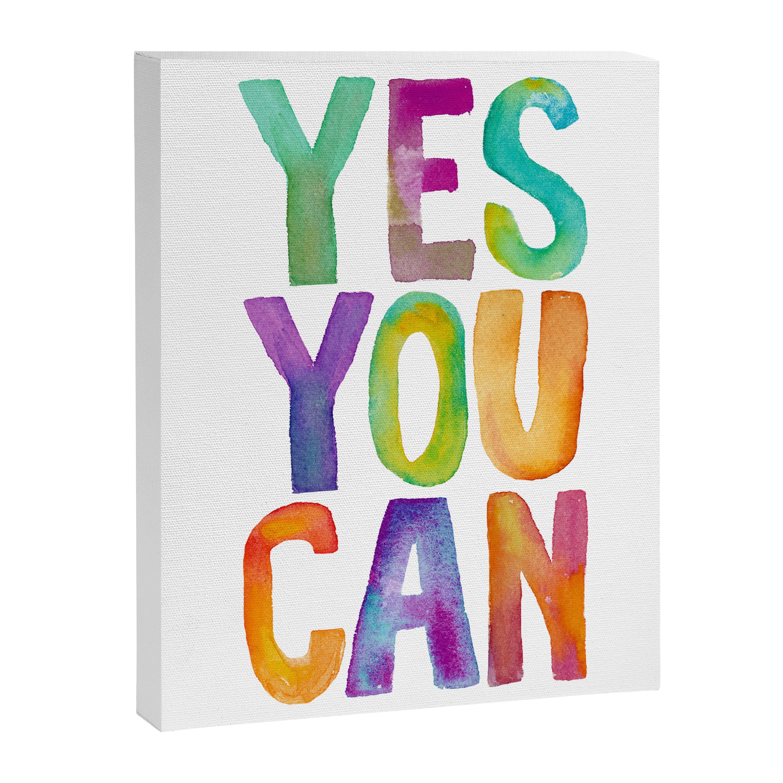 Yes You Can Canvas Print Gallery Image 8