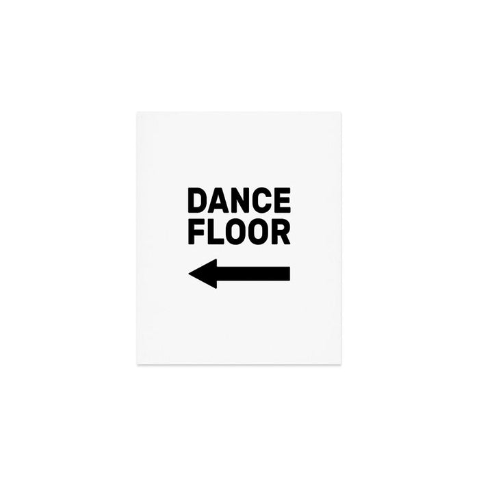 Dance floor (arrow pointing left) Art Print Gallery Image 1