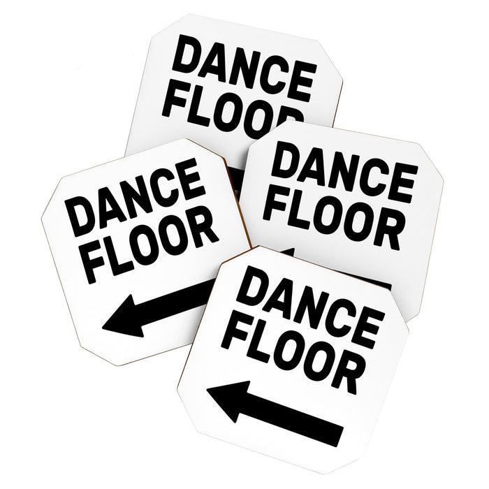 Dance floor (arrow pointing left) Coaster Gallery Image 1