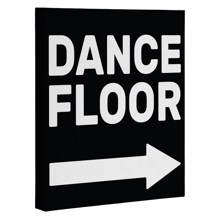 Dance Floor (arrow pointing right) Canvas Print Gallery Image 1