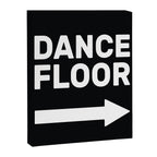 Dance Floor (arrow pointing right) Canvas Print Gallery Image 6