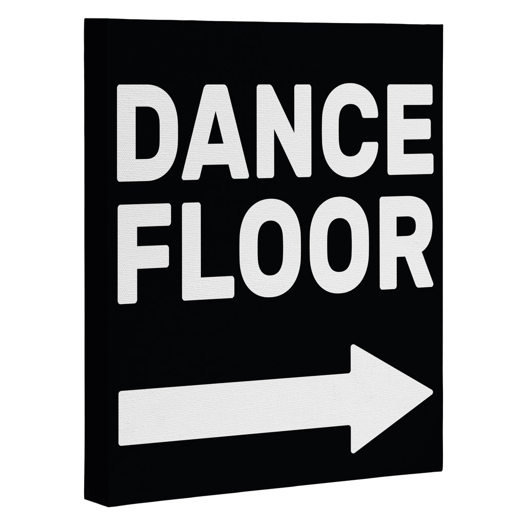 Dance Floor (arrow pointing right) Canvas Print Gallery Image 3