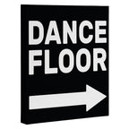 Dance Floor (arrow pointing right) Canvas Print Gallery Image 3