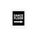 Dance Floor (arrow pointing right) Art Print Gallery Image 1