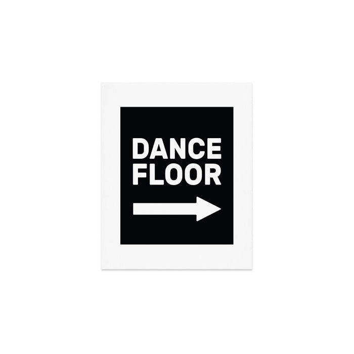 Dance Floor (arrow pointing right) Art Print Gallery Image 1