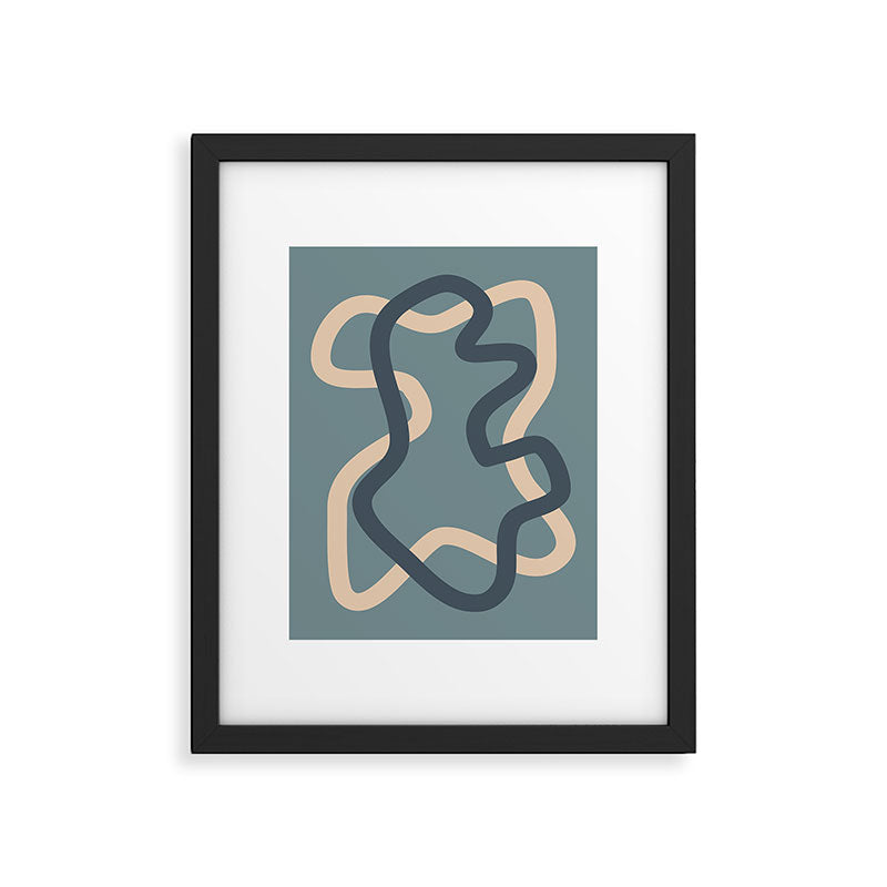 Abstract 03A Framed Art Print Gallery Image 4