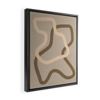 Abstract 03B Framed Canvas Print Gallery Image 2