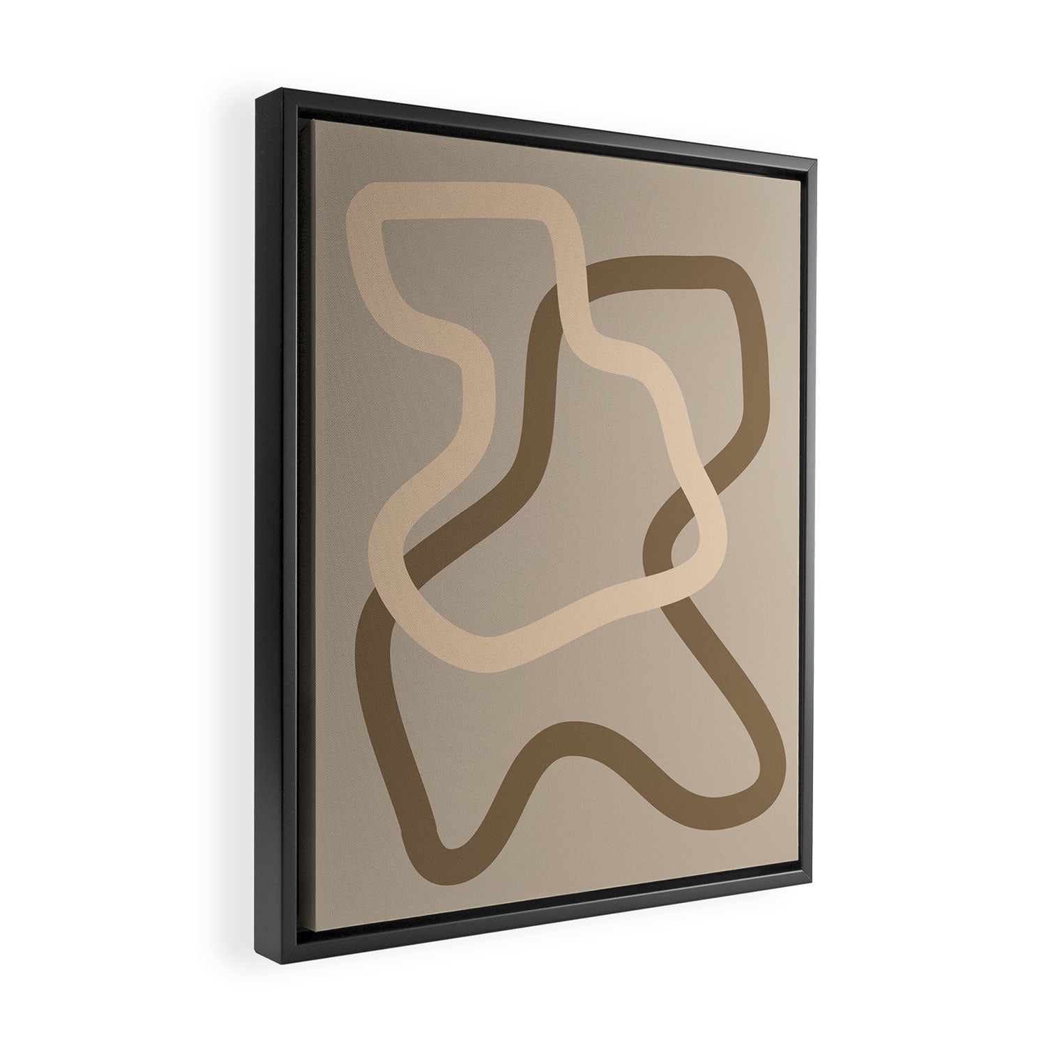 Abstract 03B Framed Canvas Print Gallery Image 2