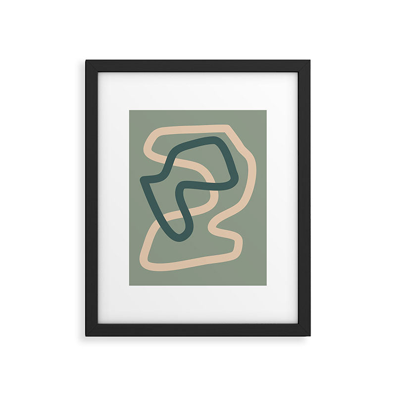 Abstract 03C Framed Art Print Gallery Image 5