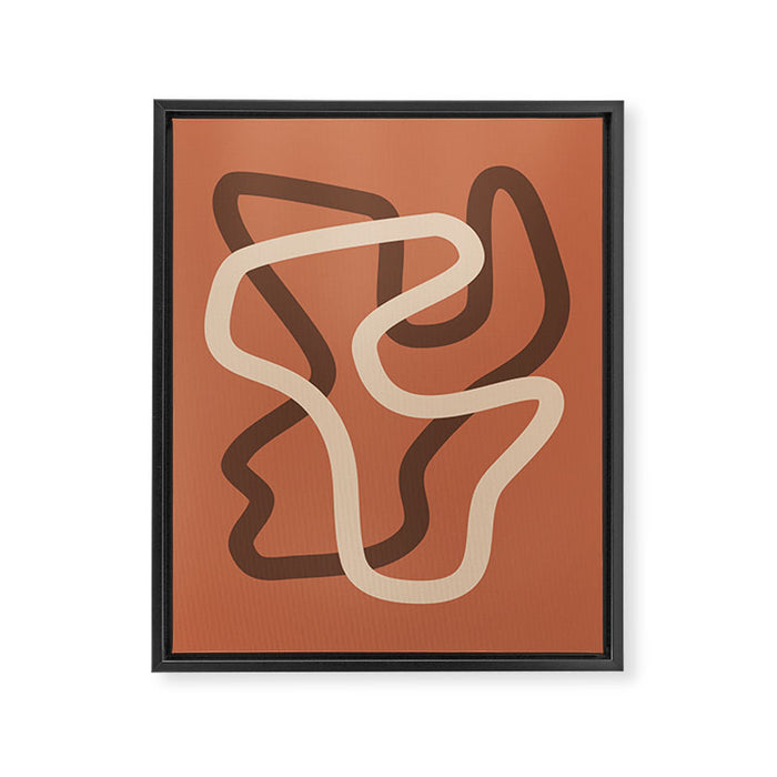 Abstract 03D Framed Canvas Print Gallery Image 1