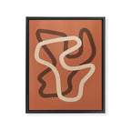 Abstract 03D Framed Canvas Print Gallery Image 6