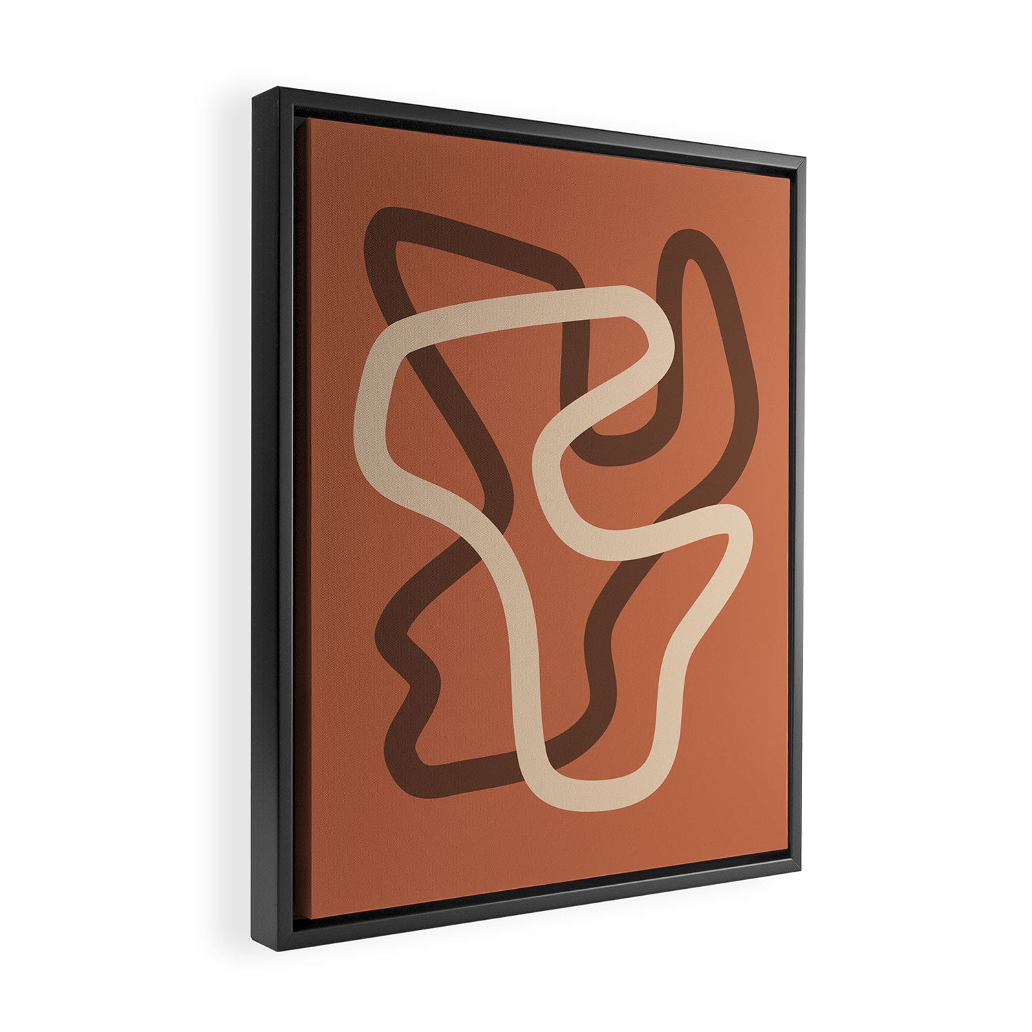 Abstract 03D Framed Canvas Print Gallery Image 2