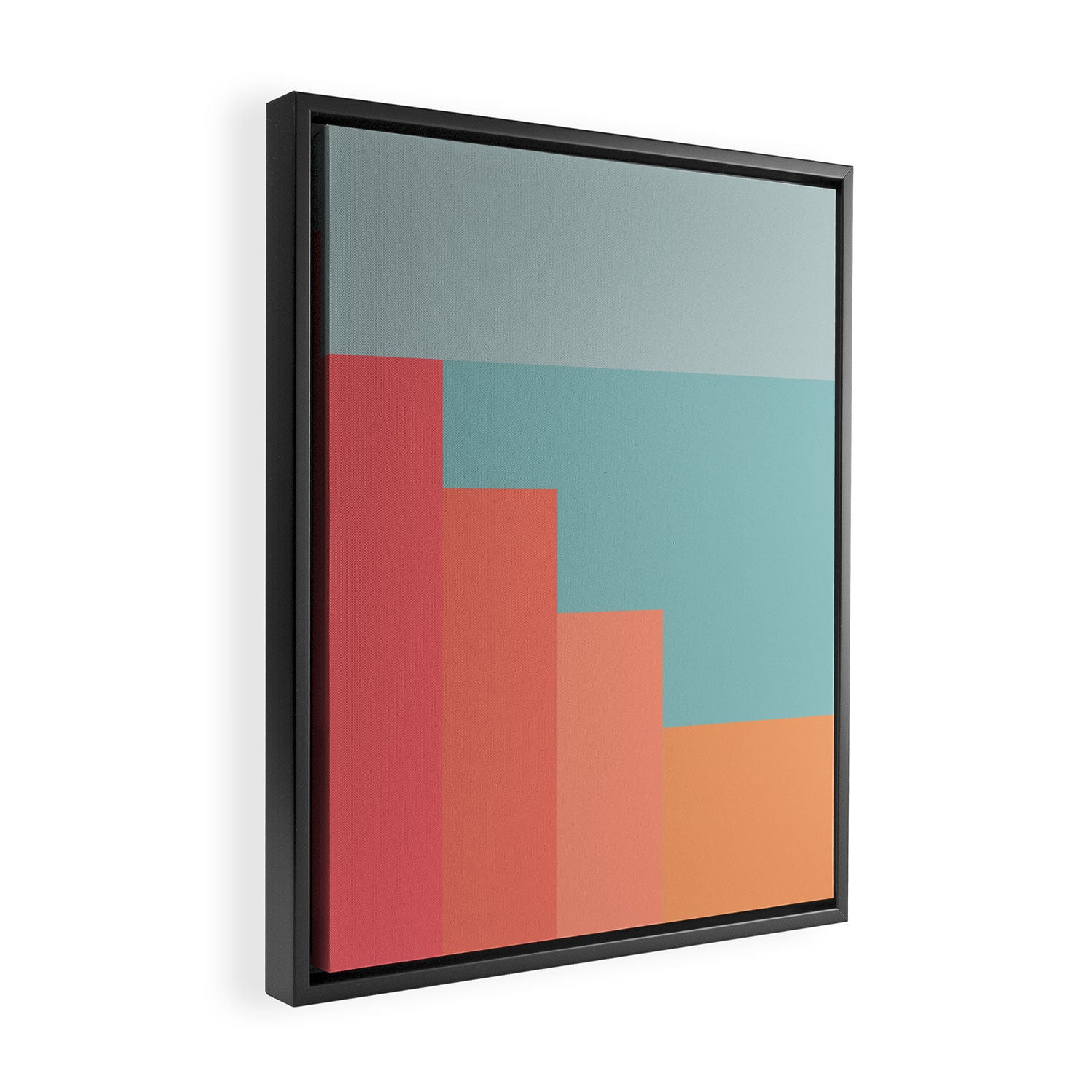 Abstract 309 Framed Canvas Print Gallery Image 2