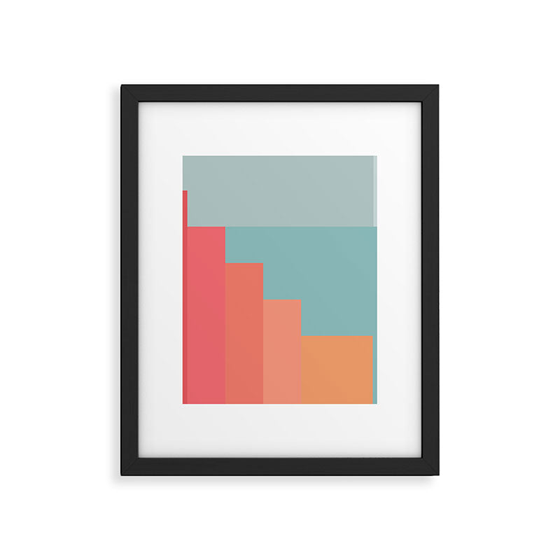 Abstract 309 Framed Art Print Gallery Image 6