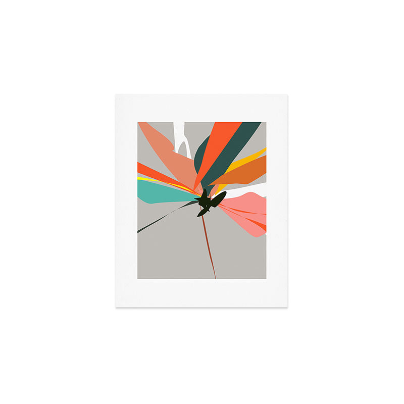Abstract Floral 03B Art Print Gallery Image 1