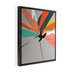 Abstract Floral 03B Framed Canvas Print Gallery Image 2