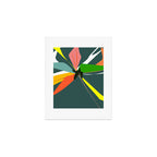 Abstract Floral 03D Art Print Gallery Image 1