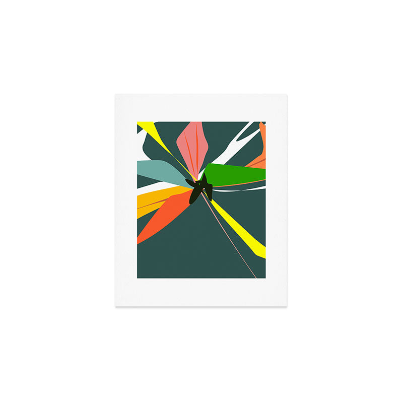 Abstract Floral 03D Art Print Gallery Image 1