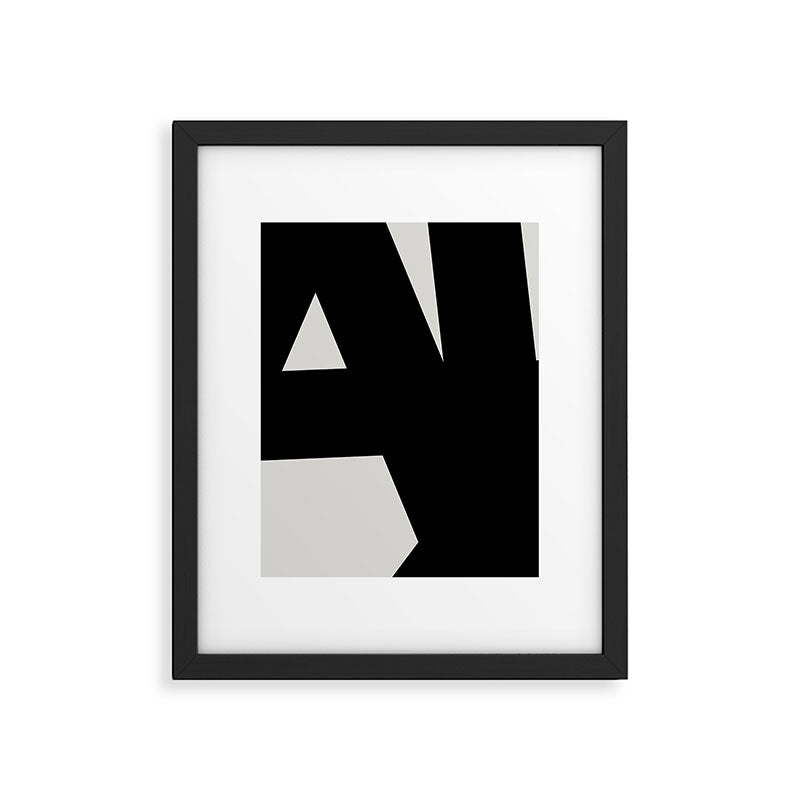 Abstract Form 01 Framed Art Print Gallery Image 5