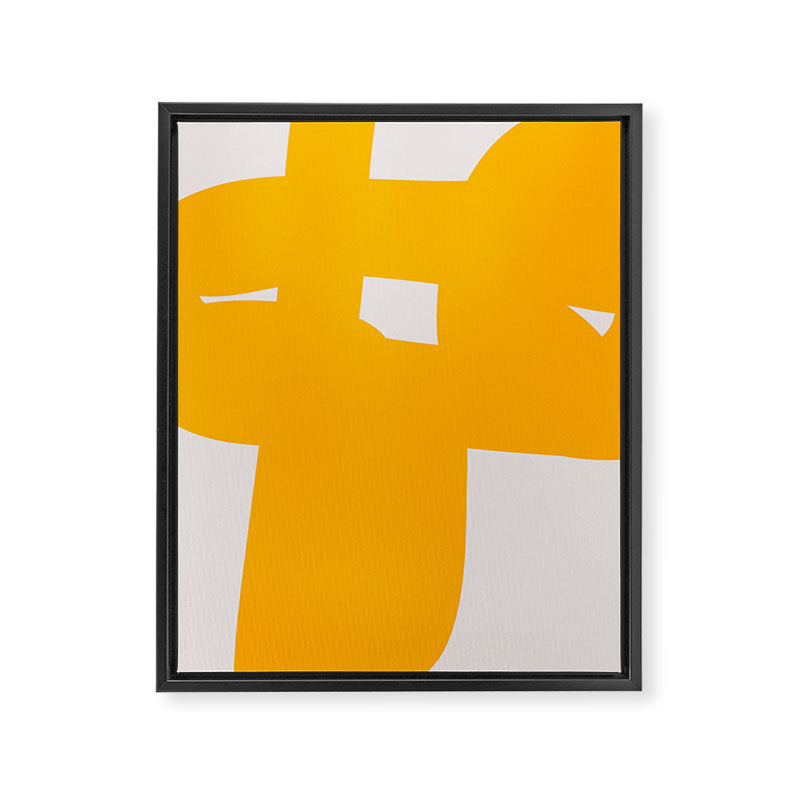 Abstract Form 6B Framed Canvas Print Gallery Image 8