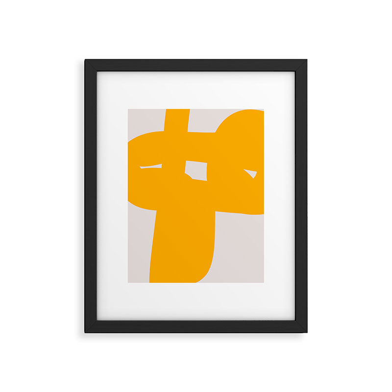 Abstract Form 6B Framed Art Print Gallery Image 6