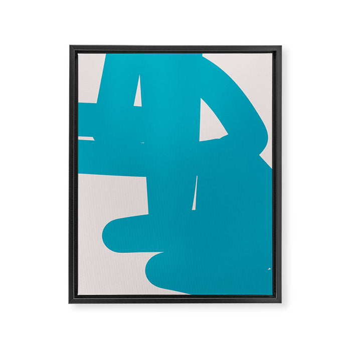 Abstract Form 6C Framed Canvas Print Gallery Image 1
