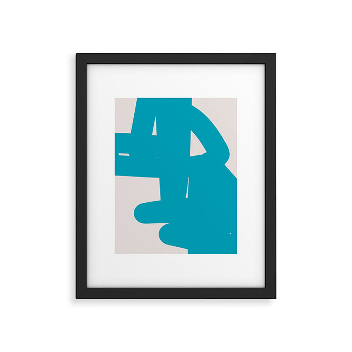 Abstract Form 6C Framed Art Print Gallery Image 1