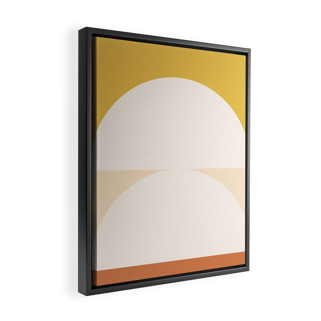 Abstract Geometric 01 Framed Canvas Print Gallery Image 2